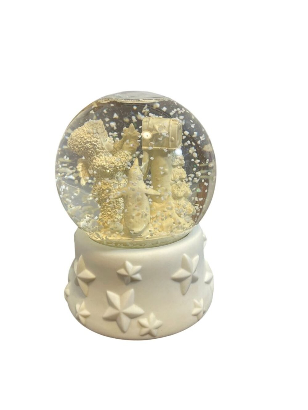 Vintage Dept 56 Snowbabies "You Didn't Forget Me" Musical Snow Globe Penguin Mai
